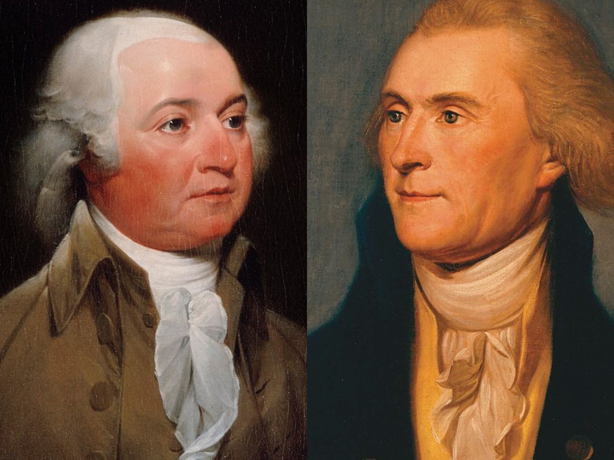 1800 – JOHN ADAMS VS THOMAS JEFFERSON – THE REMATCH! – AKA THE REVOLUTION OF 1800!