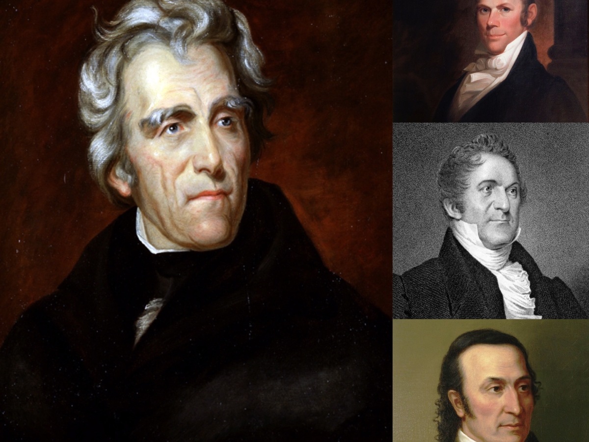 1832 – ANDREW JACKSON VS HENRY CLAY VS WILLIAM WIRT VS JOHN FLOYD