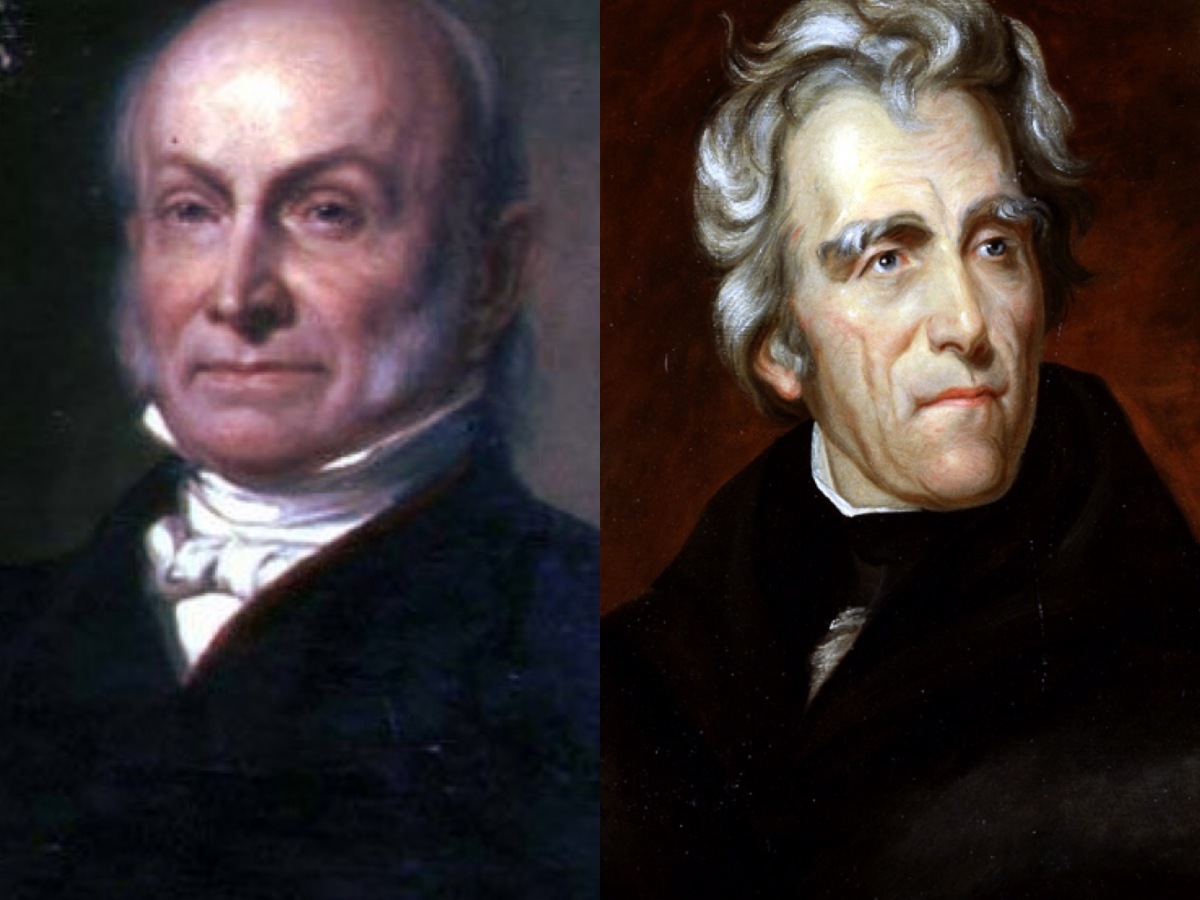 1828 – JOHN QUINCY ADAMS VS ANDREW JACKSON – REVENGE OF THE DEMOCRATS!