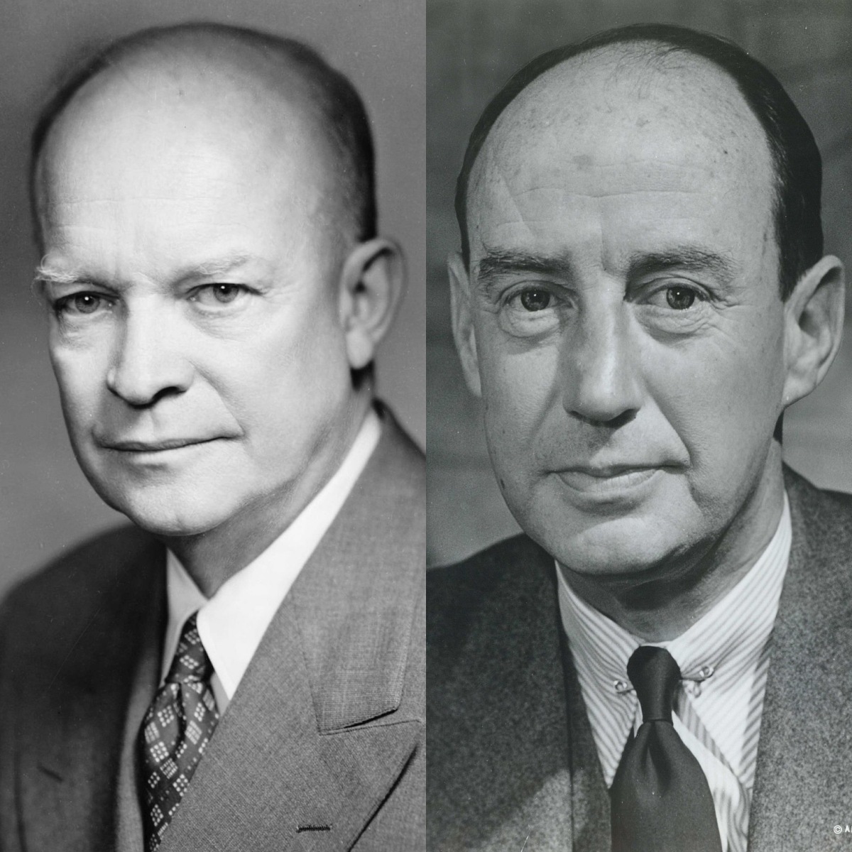 1956 – DWIGHT D. EISENHOWER VS ADLAI STEVENSON